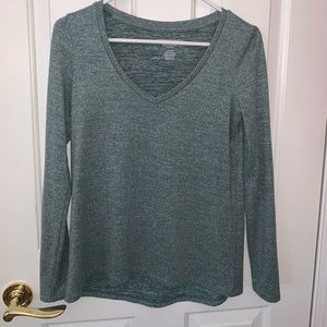 Super soft long sleeve v neck